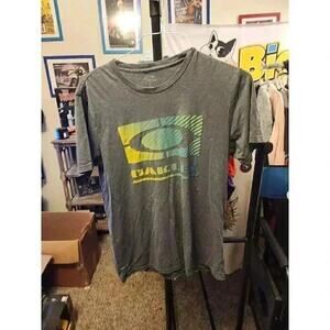 Oakley Gray Medium Short Sleeve T-shirt CR4